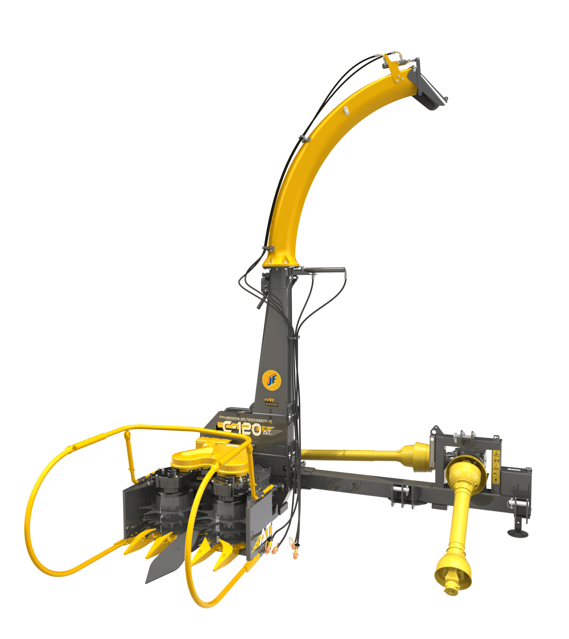 COSECHADORA DE FORRAJE JF C120 AT S5