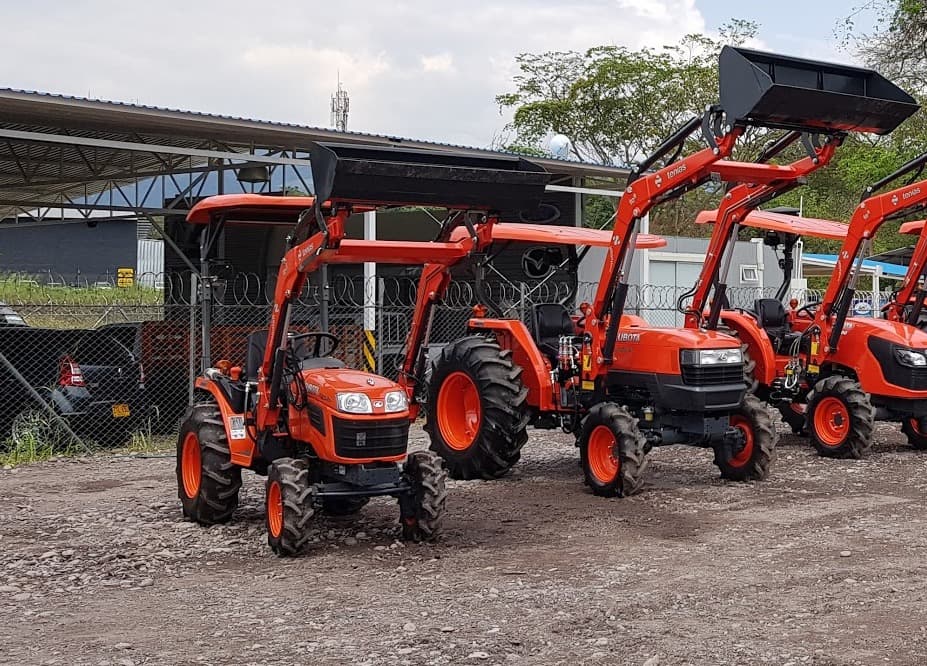 CARGADOR FRONTAL TENIAS ME07 PARA TRACTOR KUBOTA L4400DT Y MX5100